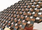 मंत्रिमंडलों के लिए कॉपर मढ़वाया वास्तुकला वायर मेष स्टेनलेस स्टील 304