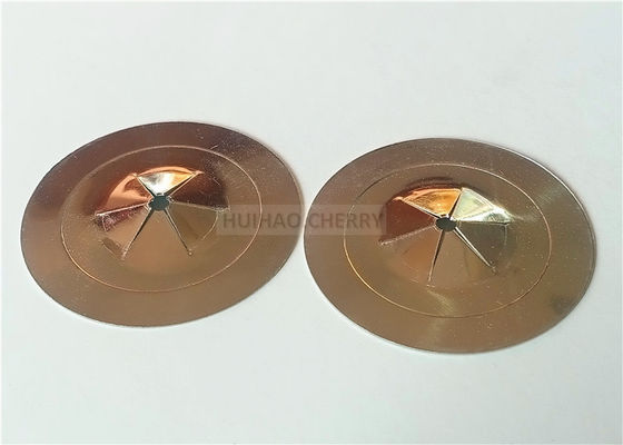 इंसुलेशन सामग्री को जगह पर सुरक्षित करने के लिए इंसुलेशन पिन के लिए 38 मिमी गोल स्व-लॉकिंग वॉशर