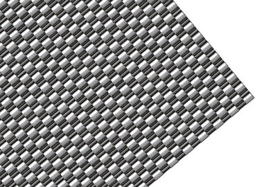 बुनाई प्रकार स्टेनलेस स्टील वास्तुकला धातु स्क्रीन रेलिंग Infel पैनलों के रूप में