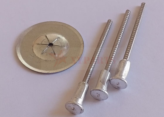 कॉपर कोटिंग के साथ 3 मिमी x 65 मिमी हल्के स्टील सीडी इन्सुलेशन वेल्ड पिन