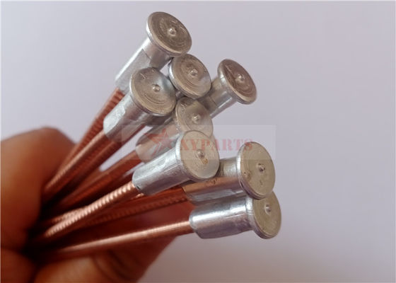 जहाज निर्माण M3x90mm Bimetallic Cd Pins With Aluminum Base Copper Coat Steel Nail जहाज़ निर्माण M3x90mm Bimetallic Cd Pins With Aluminum Base Copper Coat Steel Nail जहाज़ निर्माण M3x90mm Bimetallic Cd Pins With Aluminum Base Copper Coat Steel Nail