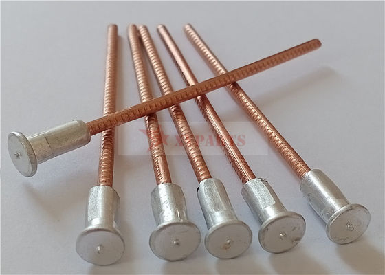 जहाज निर्माण M3x90mm Bimetallic Cd Pins With Aluminum Base Copper Coat Steel Nail जहाज़ निर्माण M3x90mm Bimetallic Cd Pins With Aluminum Base Copper Coat Steel Nail जहाज़ निर्माण M3x90mm Bimetallic Cd Pins With Aluminum Base Copper Coat Steel Nail
