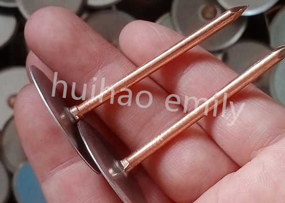 इंसुलेशन डक्टवर्क के लिए 38mm कॉपर कोटेड कप हेड स्टड वेल्ड पिन