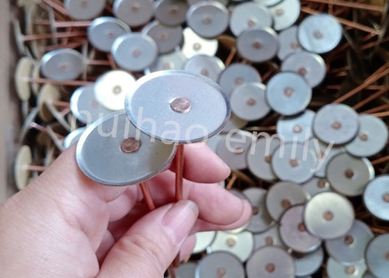 38 मिमी कॉपर लेपित कूपेड हेड वेल्ड पिन