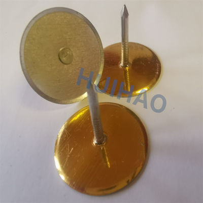 12ga X 1 1/2 &quot; कप हेड वेल्ड पिन 30 मिमी आइसोलेटेड हेड के साथ