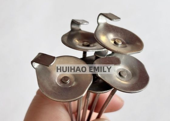 सेल्फ लॉकिंग वाशर के साथ हटाने योग्य कंबल इन्सुलेशन एंकर पिन नाखून