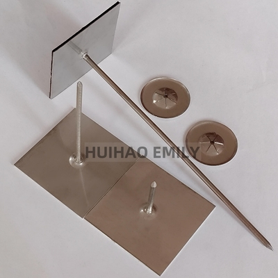 वॉशर फिट फिक्सिंग रॉक ऊन के साथ सहायक उपकरण इन्सुलेशन एंकर पिन डक्टिंग