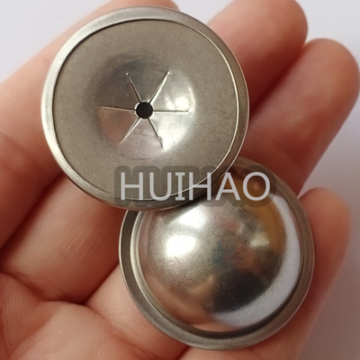 7/8 इंच जस्ती इस्पात इन्सुलेशन गुंबद टोपी इन्सुलेशन पिनों को फिक्स करने के लिए