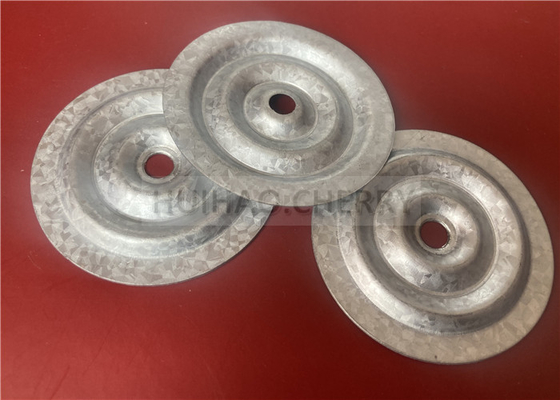 अल्यु-जिंक लेपित स्टील इन्सुलेशन फास्टनिंग प्लेट 75 मिमी छत इन्सुलेशन और कवर बोर्डों को संलग्न करने के लिए