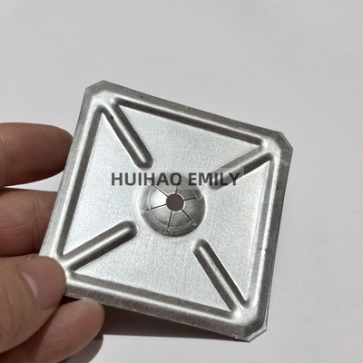 2-1/2 "मल स्टील स्क्वायर इन्सुलेशन स्व-लॉकिंग वाशर