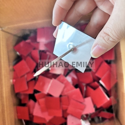 50x50 मिमी बेस प्लेट स्व चिपकने वाली इन्सुलेशन बाहरी दीवार इन्सुलेशन के लिए हैंगर पिन