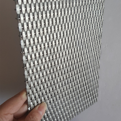 एसएस सजावटी तार जाल धातु लिफ्ट कैब के लिए