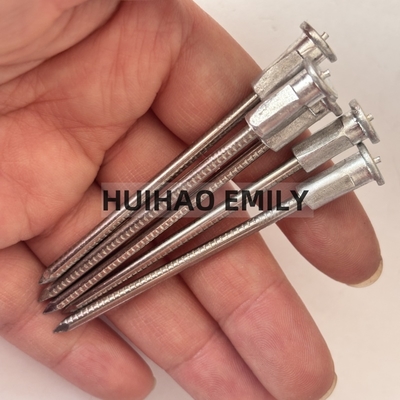 3mmx65mm शिप बिल्डिंग इन्सुलेशन द्विधात्विक वेल्ड पिन एल्यूमीनियम बेस के साथ