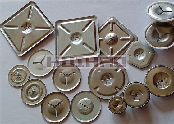 स्टेनलेस स्टील स्क्वायर स्व-लॉकिंग वाशर 2-1/2 "इलाजिंग पिन को ठीक करने के लिए उपयोग किया जाता है