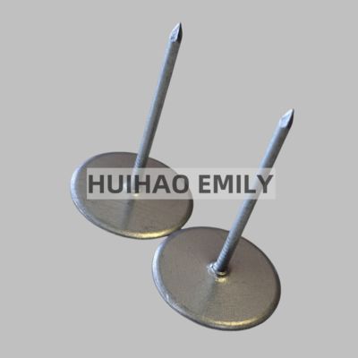 30 मिमी बेस कॉपर कोटेड कप हेड पिन का उपयोग फाइबरग्लास डक्ट को बांधने के लिए किया जाता है