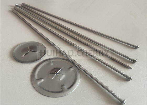 कॉपर प्लेटेड स्टील स्पॉट वेल्ड इन्सुलेशन पिन 3x125 मिमी समुद्री ध्वनि और गर्मी इन्सुलेशन के लिए