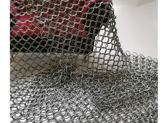 बुनाई प्रकार कार्टन स्टील गोल रिंग मेश चेनमेल रिंग बेल्ट