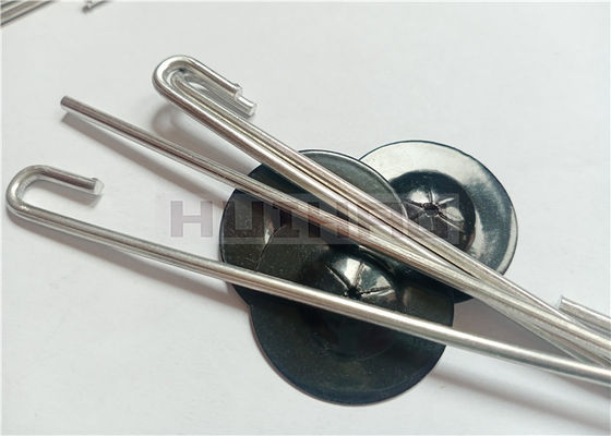 एल्युमीनियम 2.5x115mm सोलर पैनल बर्ड क्लिप्स प्रोटेक्टिंग वायर मेश को अटैच करने के लिए