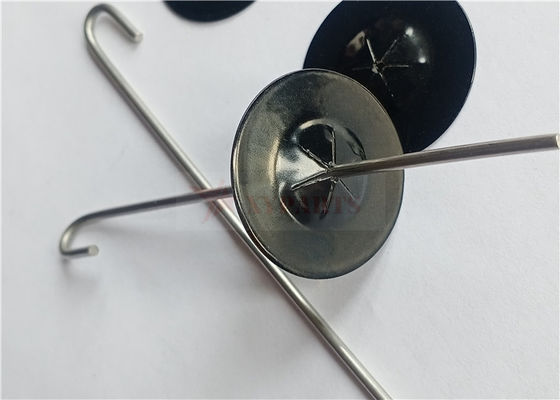वाशर के साथ 304 स्टेनलेस स्टील सामग्री बर्डअवे सोलर पैनल डिटरेंट क्लिप्स 2.0x100 मिमी