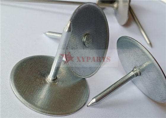 जस्ती स्टील पावरपॉइंट सीडी वेल्ड पिन शीट धातु हवा नलिकाओं के अंदर इन्सुलेशन संलग्न
