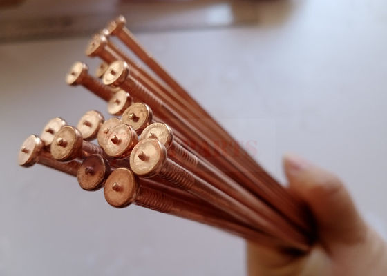 शीट मेटल के लिए लो कार्बन स्टील 4 मिमी सीडी वेल्ड पिन कॉपर कोटेड