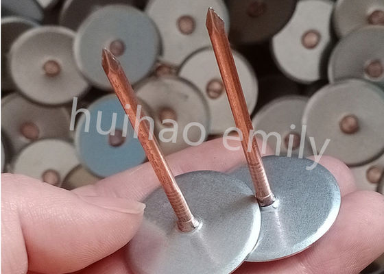 इंसुलेशन डक्टवर्क के लिए 38mm कॉपर कोटेड कप हेड स्टड वेल्ड पिन