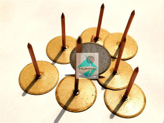 डक्ट लाइनर एसएसपी गोल्ड सील पिंस वेल्ड रिब पिंस फॉस्टर पोस्ट वेल्ड कूलिंग के लिए