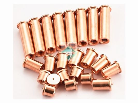 क्रोम निकल चढ़ाया के साथ कोई थ्रेड Flanged स्टड वेल्डिंग पिन एम 3 एम 10 व्यास