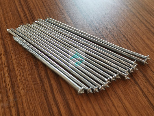 2.7 X 75MM एल्युमिनियम सीडी वेल्ड पिन फ्लैट हेड के साथ, 10Ga X 110mm सीडी स्टड वेल्डिंग नेल्स विथ सेल्फ लॉकिंग वॉशर