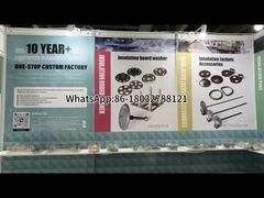 कस्टम इन्सुलेशन फास्टनर, स्व-लॉकिंग वाशर, गुंबद टोपी वाशर