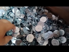 एक डक्ट लाइनर पिन वेल्डर के साथ इस्तेमाल इन्सुलेशन के लिए कप हेड पिन