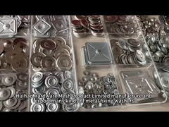 स्टील सेल्फ-लॉकिंग वॉशर जो आइसोलेशन हैंगर, सीडी वेल्ड पिन, लैंसिंग एंकर के साथ प्रयोग किए जाते हैं