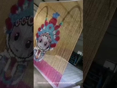 चेन लिंक पर्दा भी एल्यूमीनियम चेन पर्दा कहा जाता है
