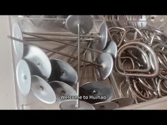 SS 304 आइसोलेशन तकिए और आइसोलेशन जैकेट के लिए लैंसिंग एंकर और SS वॉशर