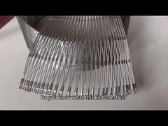 फैक्टरी डायरेक्ट सप्लाई स्टेनलेस स्टील केबल मेश फेरूल टाइप रेलिंग अनुप्रयोगों के लिए